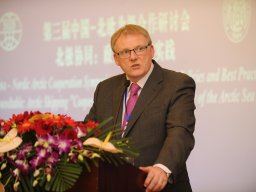 3rd CNARC Symposia Ambassador Árni Þór Sigurðsson